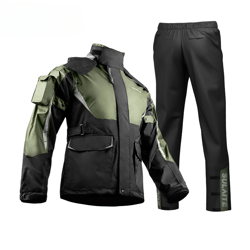 Motorcycle Gear For Men - Men Women Waterproof Motorcycle Rider Raincoat