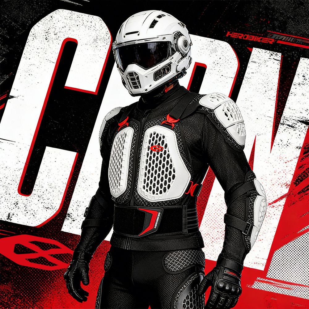 Motorcycle Jacket Men's Biker  - Motorcycle Gear For Men recension och pris