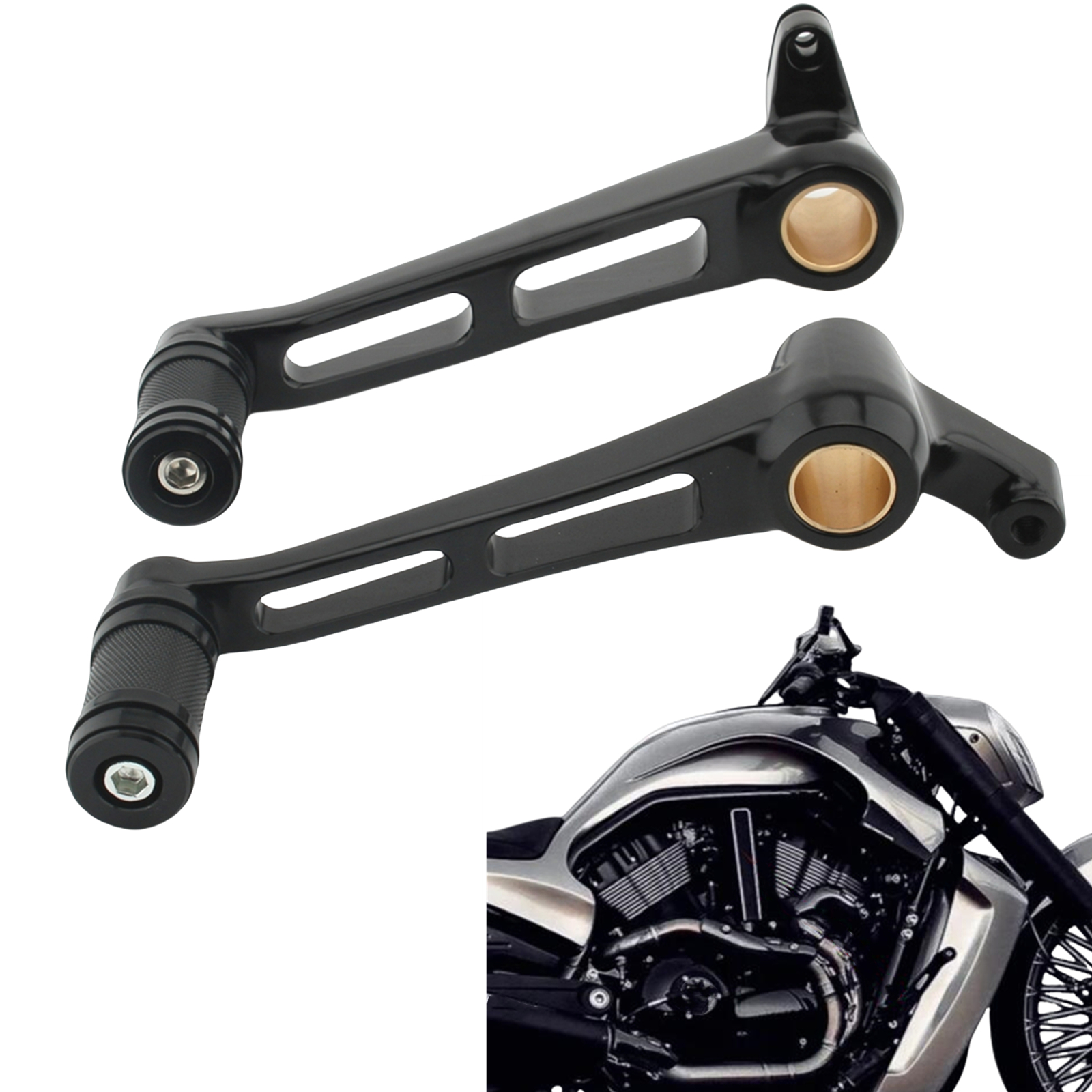 For Harley V-Rod Muscle 2002-2 - Motorcycle Gear Linkage Rod recension och pris