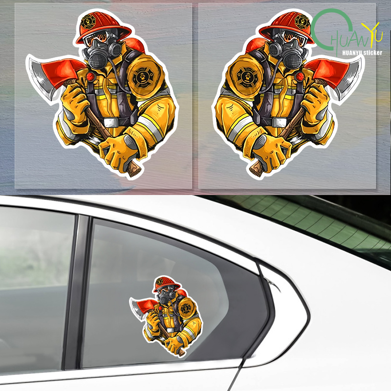 Car Sticker Firefighter Patter - Motorcycle Gear Pattern recension och pris