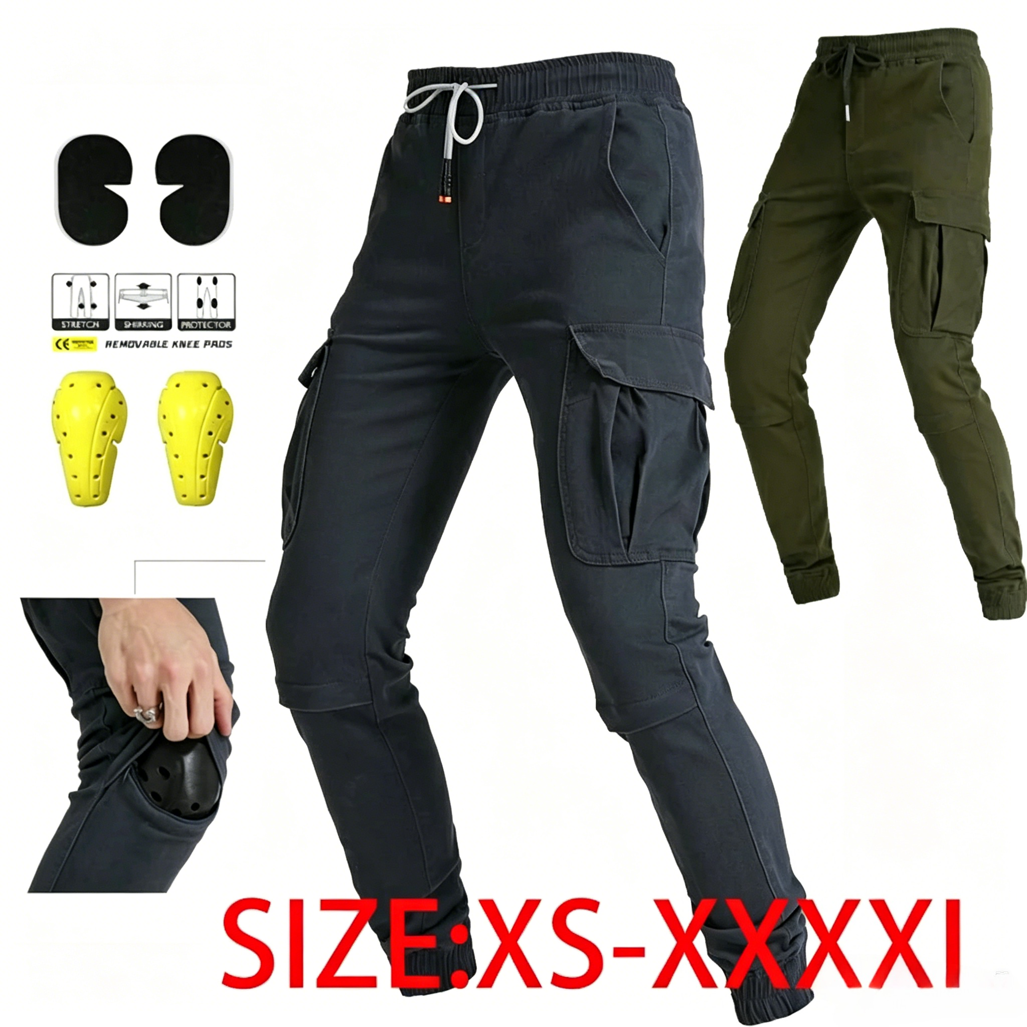 Motorcycle Pants Tear Resistan - Motorcycle Gear For Men recension och pris