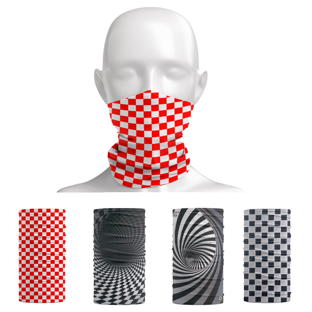 Plaid Pattern Headband Outdoor - Motorcycle Gear For Men recension och pris