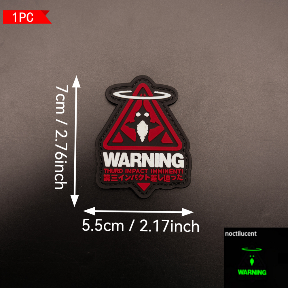 Sci-Fi Style Bilingual Warning - Motorcycle Gear Pattern recension och pris