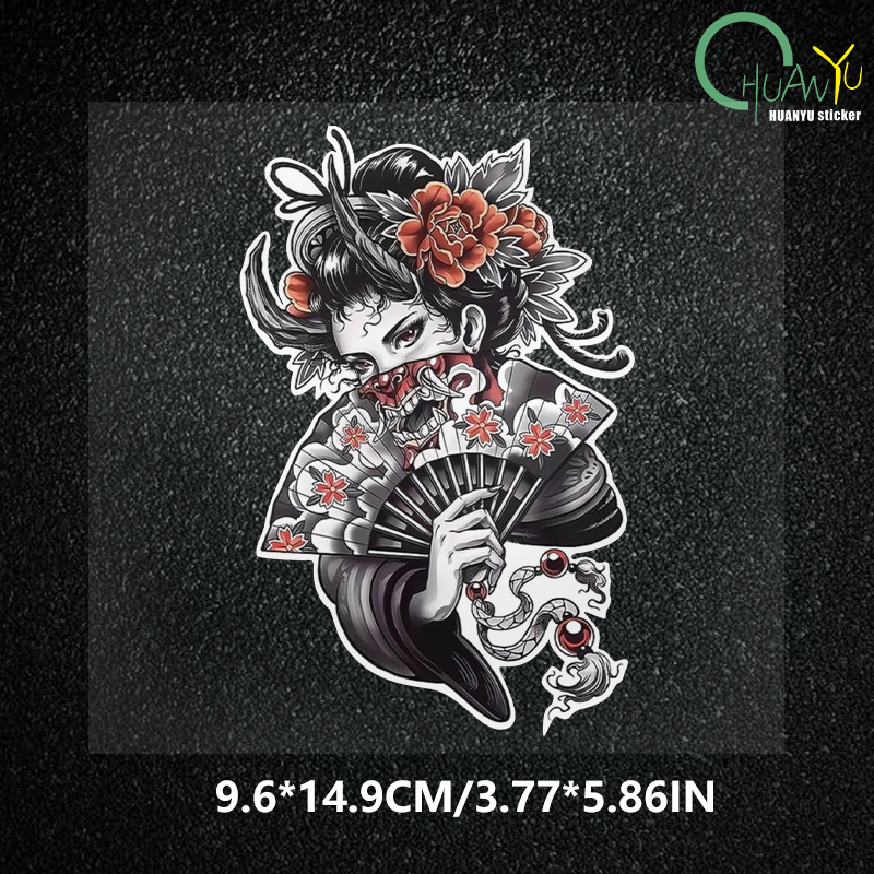 jdm Halloween geisha skull ani - Motorcycle Gear Pattern recension och pris