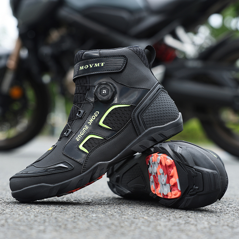 Motorbike Shoes Motocross Stre - Motorcycle Gear Boots recension och pris