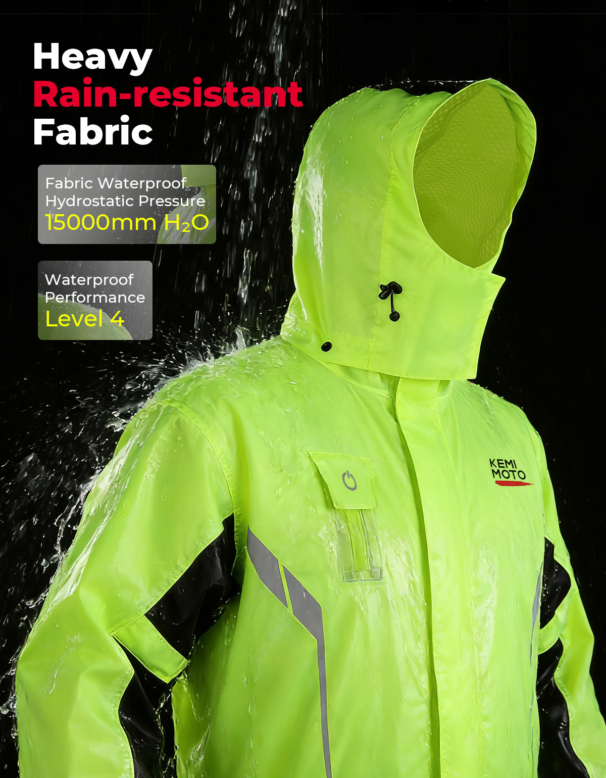 KEMIMOTO Unisex Waterproof Rai - Motorcycle Gear For Men recension och pris