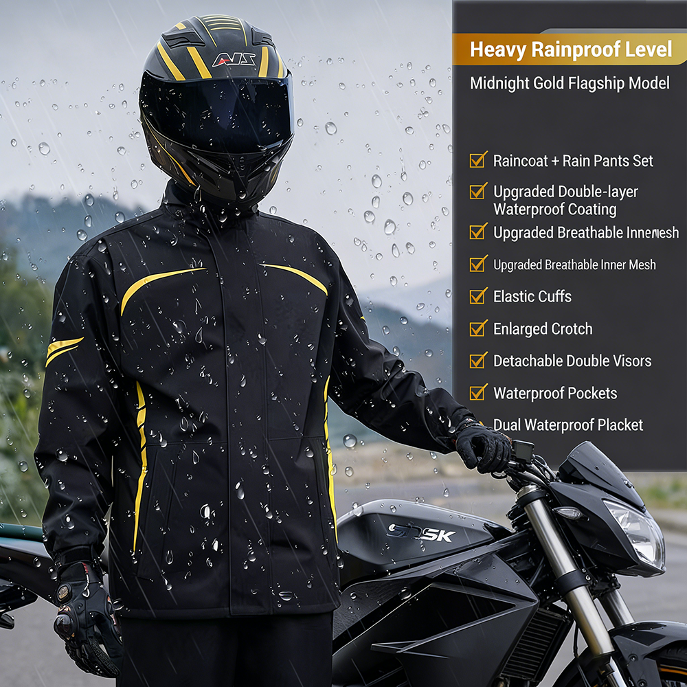 Motorcycle Rain Suit Men Women - Motorcycle Gear For Men recension och pris