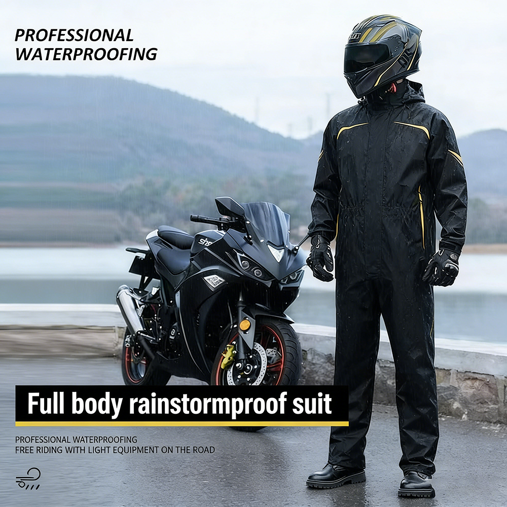 Motorcycle Rain Suit Men Women - Motorcycle Gear For Men recension och pris